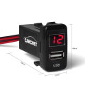 12V Dual USB Coche Mechero Enchufe Divisor Cargador Adaptador de corriente Tomacorriente Enchufe de cigarrillo